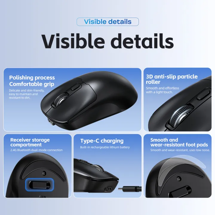 T-WOLF Q3 2.4G Wireless Mouse - Image 6