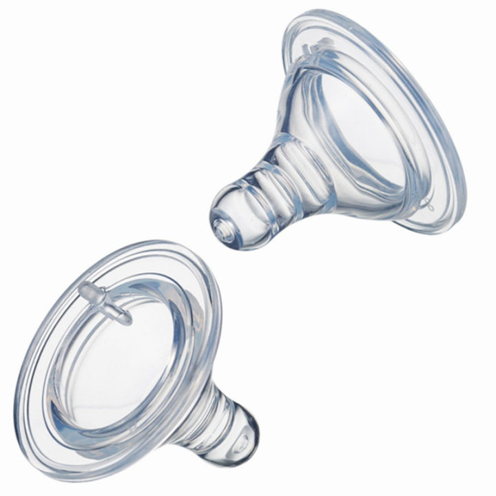 2-Pack%20Size%20M%20(3-6%20Months)%20Wide%20Neck%20Silicone%20Baby%20Nipple%20Teat%20-%20Silicone%20Gel%20Feeding%20Bottle%20Pacifier,%20Infant%20Teether%20Care%20-%20Image%204