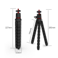 LKPCIGCXM Flexible Universal Live Broadcast Tripod Monopod Digital Camera DV Tripod Holder Stand Octopus for Action Cameras. 