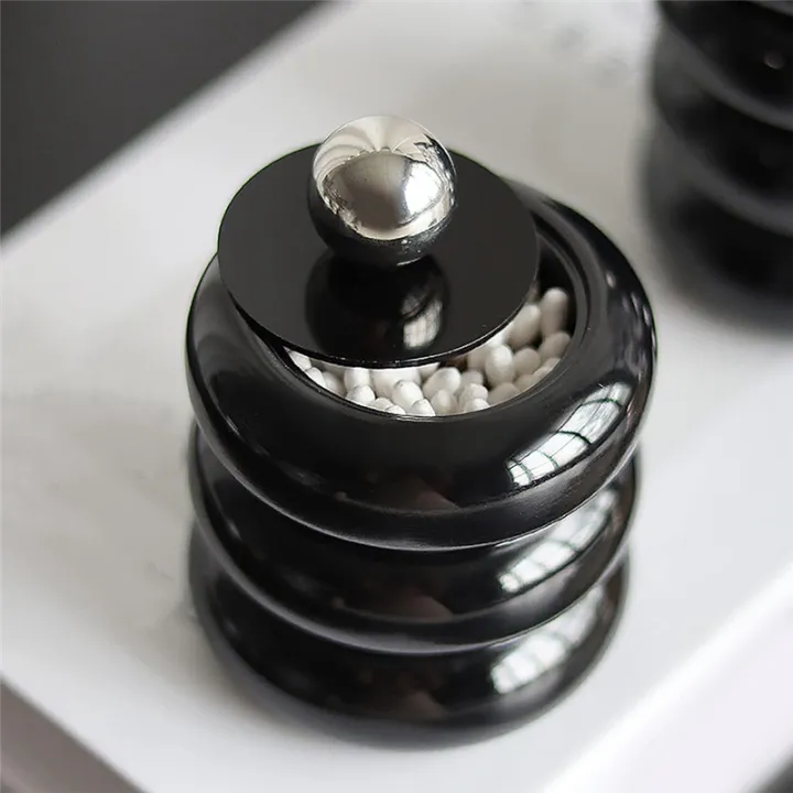 Qtip%20Holder%20Dispenser%20Resin%20Cotton%20Swab%20Dispenser%20Desktop%20Jars%20Bathroom%20Nordic%20Style%20Bathroom%20Canister%20Storage%20Easy%20Install%20A%20-%20Image%204