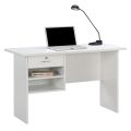 Kamakhya decor MDF Study Table and Office Desk with lock in drawer  for home, office (White). 