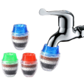 12PCS Faucet Filter 5 Layers for Home Water Purifier Filter Activated Carbon Filtration Tap Water Mini Faucet Filter. 
