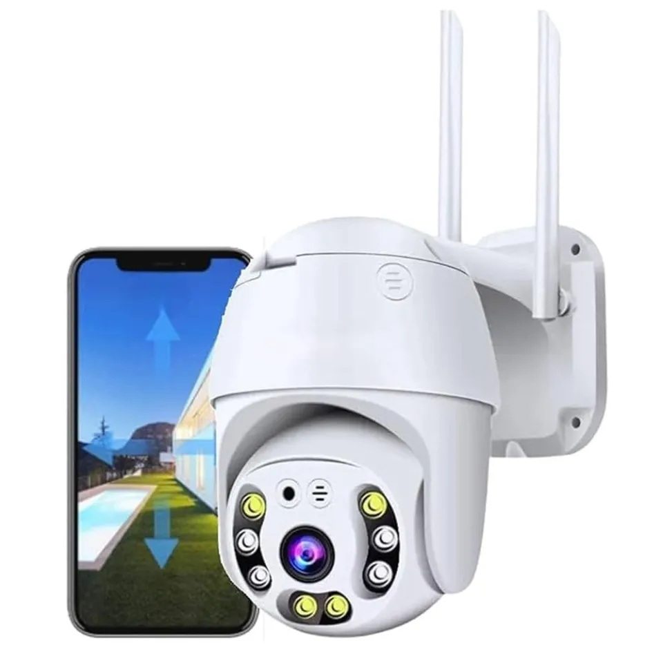 Wireless WiFi Camera Outdoor PTZ Camera CCTV 1080p (Full HD) Night