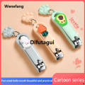 Difutagui Mini cute nail clippers Nail clippers Children's household Luxury pliers single pack cartoon creative folding nail scissors. 
