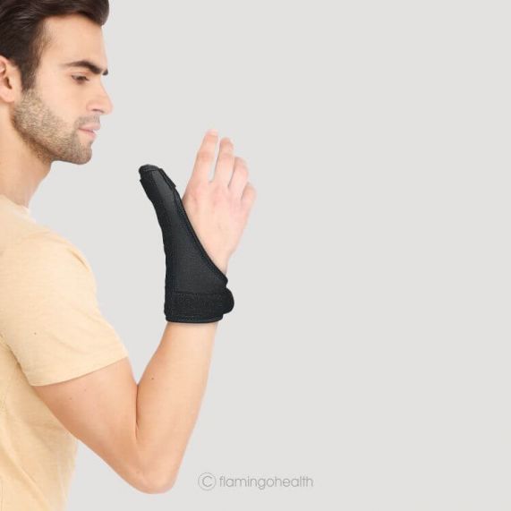 FLAMINGO- Thumb Spica Splint Available in Various Sizes (S, M, L, XL)
