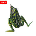 5cm 12g Thunderfrog Road Runner Fishing Lure Frog False Bait Fishing Tackle Fishing Tackle for Blackfish 5 Colours Cologo. 
