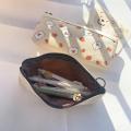 Kawaii Pencil Case Bear Canvas Pencil Box Pencil Bag School Supplies Stationery 1 Pieces. 