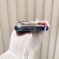 Back Cover 5G Slim Girl Glitter Plating Clear Shiny Glitter Mirror Bow Band Vivo for T4X Phone Case Deluxe Gradient Edition VivoT4X. 