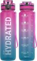 900ml Water Bottles with Times to Drink, Gym Bottle,Motivational Water-1Piece. 