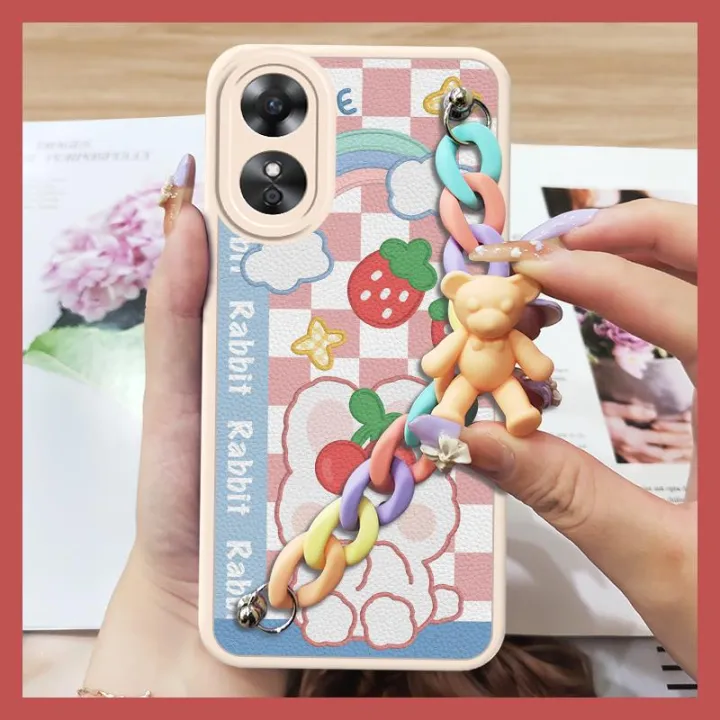 Waterproof%20Skin%20feel%20silicone%20Phone%20Case%20For%20OPPO%20A17/A17K%20Skin-friendly%20feel%20soft%20case%20Phone%20lens%20protection%20cute%20-%20Image%202