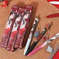 1Pcs Heaven Official's Blessing Cute Acrylic Pendant Gel Pen With Bookmarks Tian Guan Ci Fu Xie Lian Hua Cheng Blind Box Pen Fayshow. 