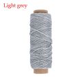 50Meters Durable DIY Flat Hand Stitching Leather Waxed Thread Sewing Line Cord. 