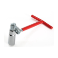 Spark Plug Socket Wrench Set Accessories Factory Socket Wrench Red Handle 4 Piece Set 16mm T-Wrench. 