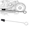Timing Chain Locking Wedge Tool and Cam Phaser Lock Out Kit Noise Repair for Ford Explorer Mustang F250 F350 Expedition. 