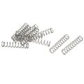 10Pcs Practical 0.4x4x20mm Spring Steel Coil Stainless Steel Compression Spring Return Spring Shop and Home Repairs. 