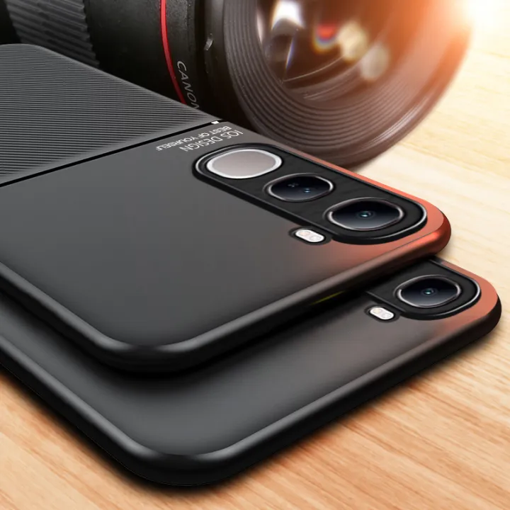 Lenuo%20Case%20For%20vivo%20V40%20Lite%204G%205G%20Casing%20Anti-fall%20Soft%20Non-slip%20Silicone%20Grain%20Back%20Cover%20-%20Image%203