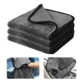 3Piece Microfibre Cloths, Shiny Bath Fast Dry Cloth Absorbent Shower Cubicles Cloth. 
