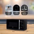 Godrej GMX 20SA2 BLM 20L Solo Microwave  with Powder Coated Cavity (Black). 