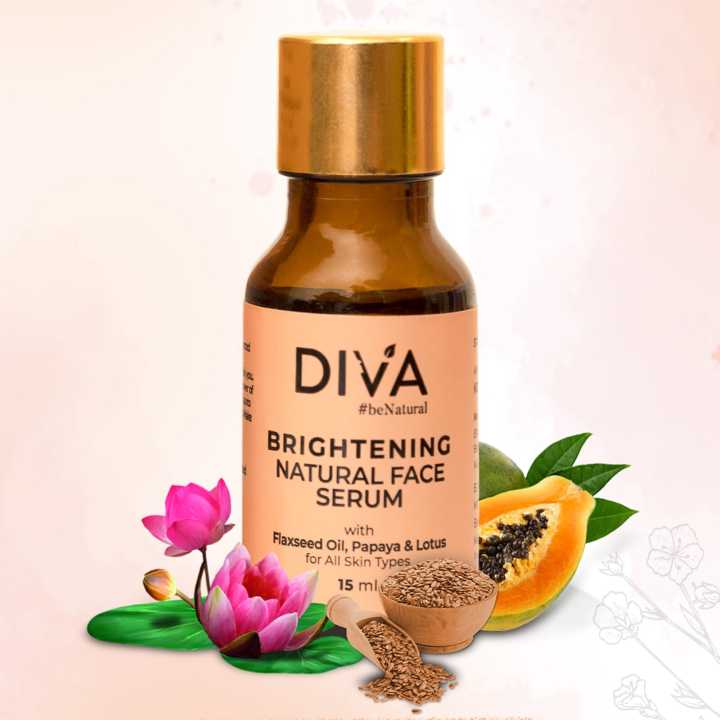 Diva Brightening Natural Face Serum-15 ML