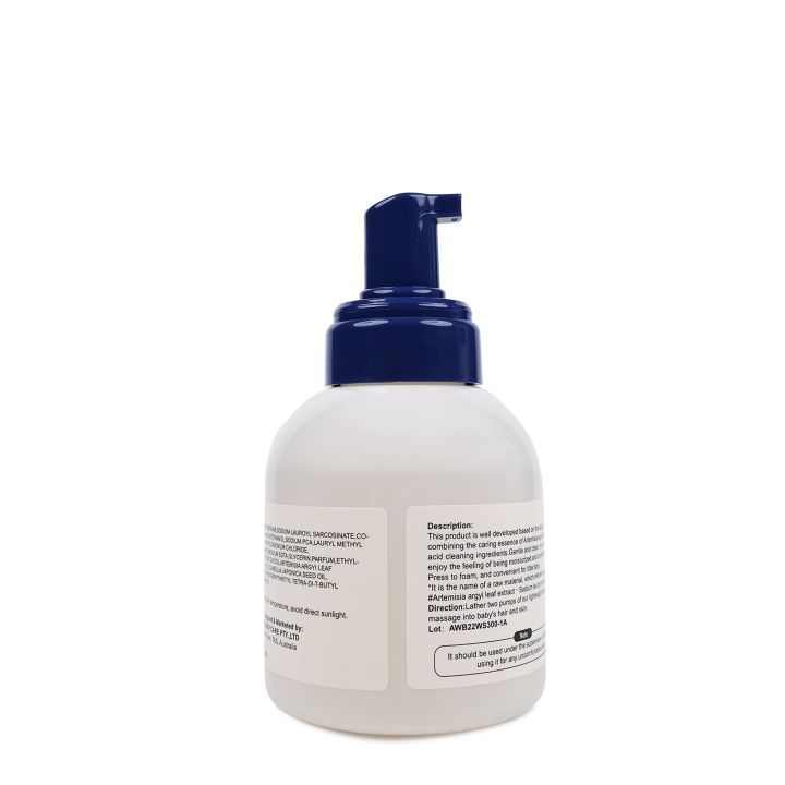 Aiwibi%20Baby%20Bubble%20wash%20and%20Shampoo%20300Ml%20-%20Image%203