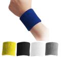 1pcs Black Sports Wristband For Unisex. 