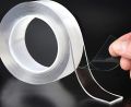 Strong Double Sided Tape: Heavy Duty Nano Adhesive | Clear Tape for Crafts, Walls, Carpets | Removable. 