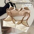 Bizzy MOYISU Naked Feeling Small Cup Without Trace Clothes Women Small Chest Gathered W Support Anti-sag Without Steel Ring New Women. 