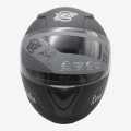 Yeti Buddha Printed Helmet Black/Yellow Color. 