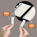 20 Pairs(40 Strips) Traceless Removable Adhesive Strips Water-Resistant Adhesive Strips for Frame Hanging 19x92mm. 