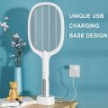 1200mAh USB Rechargeable Electric Mosquito Swatter Killer Handheld Racket Insect gecro Fly Bug Wasp Fly Swatter Electric Tennis Bat. 