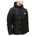 Black Silicon Down Jacket For Men. 