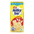 Nestle MILKYBAR Creamy White Chocolate Tablet – 42g Triangle Bar (Pack of 7 & 14 Units). 