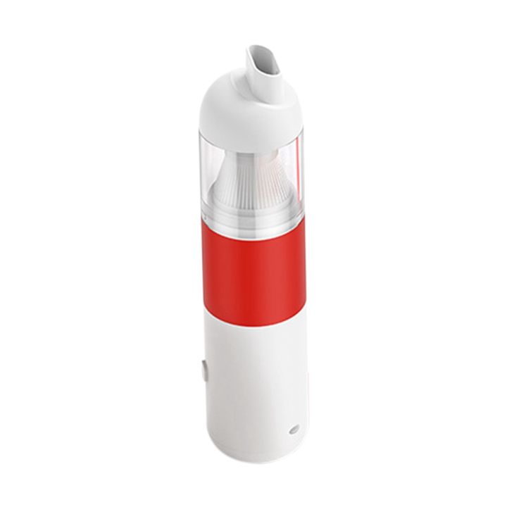 OYPFXMI%20Car%20Vacuum%20Cleaner%20Portable%20Handheld%20Vacuum%20Cleaner%20Mini%20for%20Car%20Wireless%20Dust%20Catcher%20Cyclone%20Suction(White%20Orange)%20-%20Image%202