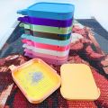 New DIY Craft Large Diamond Painting Tray Large Capacity Embroidery Drill Storage Tray Colourful Beading Plates Beads Sorting Storage Tray for Nail Art. 
