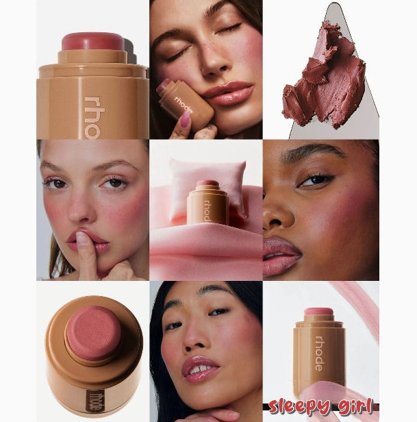 Cross-border%20rhode%20pocket%20blush%20stick%20Hailey%20Hailey%20Bieber%20Piggy/Freckle%20lip%20and%20cheek%20dual-use%20-%20Image%208