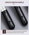 MAANGE 3 Pcs Basic Makeup Brush Set. 