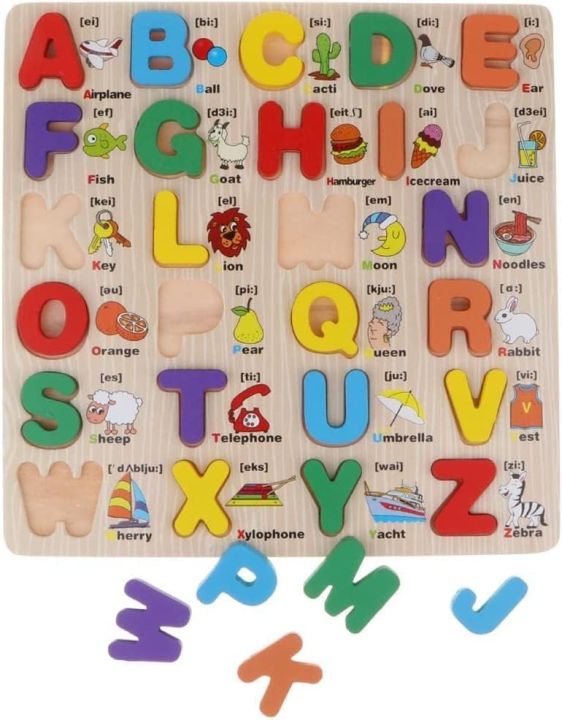 3D%20Wooden%20Capital%20Alphabet%20Puzzles%20with%20Animals%20for%20Children%20-%20Montessori%20Educational%20Learning%20ABC%20Letters%20Puzzle%20Board%20Toy%20(Multicolor)%20-%20Image%203