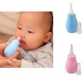Nasal Aspirator Vacuum Sucker Silicone Baby Nose Mucus Snot Cleaner Pump. 