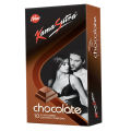 KS Chocolate - 10 Condoms | Flavoured Dotted Condoms. 