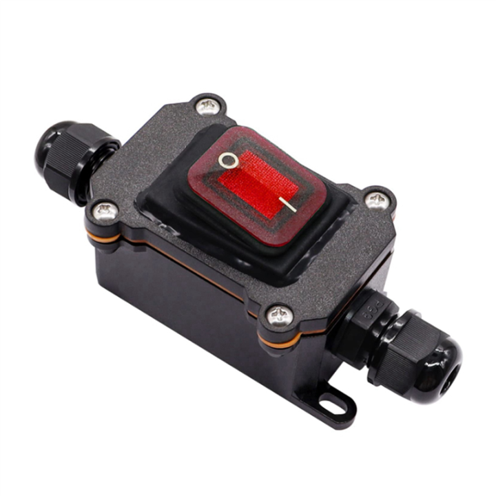 2X IP67 Waterproof Inline Switch 12V DC 20A High Current Power ...