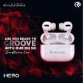 True Wireless Robotek Hero Tws 5-6 Hours Playtime Earbuds. 