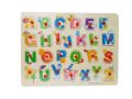 English ABCD Wooden Alphabet Puzzle Board. 