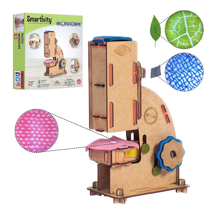 Smartivity%20Microscope,%20Science%20Stem%20Diy%20Fun%20Toys,%20Educational%20&%20Construction%20Based%20Activity%20Game%20&%20Gifts%20For%20Kids%208%20To%2014%20Years%20-%20Image%203
