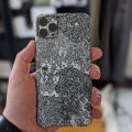 Apple Iphone 11 pro max skin robot camo premium waterproof skins sticker wrap. 