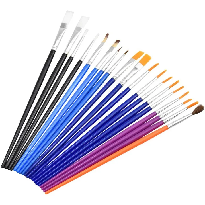 30PCS%20Colorful%20Artist%20Paint%20Brush%20Set,Childrens%20Kids%20Paint%20Brushes%20Set%20for%20Watercolor,Paint%20Brushes%20Drawing%20Tool%20-%20Image%205