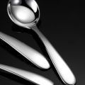 1PC 304 Stainless Steel Stirring Spoon Long Handle Korean Square Head Soup Spoon MNP. 