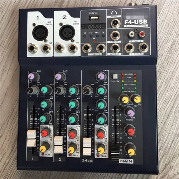 F4%20Bluetooth%20Pure%20Platform%204-Way%20Mixer%20USB%20Home%20Reverb%20Mixer%20Recording%20Stage%20with%20Bluetooth%20Mixer%20Microphone%20Speaker%20US%20Plug%20-%20Image%207