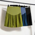 Maternity shorts 2022 summer thin trendy mom loose straight pants fashion wear outside Internet celebrity pants casual belly pants. 