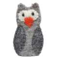 Animal Shaped Fleet Wool Finger Puppet. 