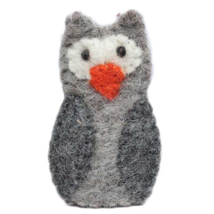 Animal Shaped Fleet Wool Finger Puppet